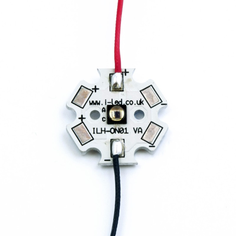 1 pcs - ILH-IN01-85NL-SC201-WIR200. ILS, OSLON Black 1 PowerStar IR 850nm IR LED, SMD package