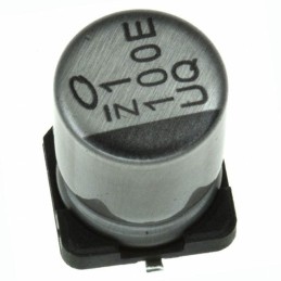 1 pcs : UUQ1E470MCL1GS - CAP ALUM 47UF 20% 25V SMD