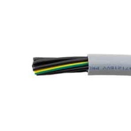 1 Reel of 50 M - Alpha Wire Control Cable, 12 Cores, 1 mm², YY, Unscreened, 50m, Grey PVC Sheath