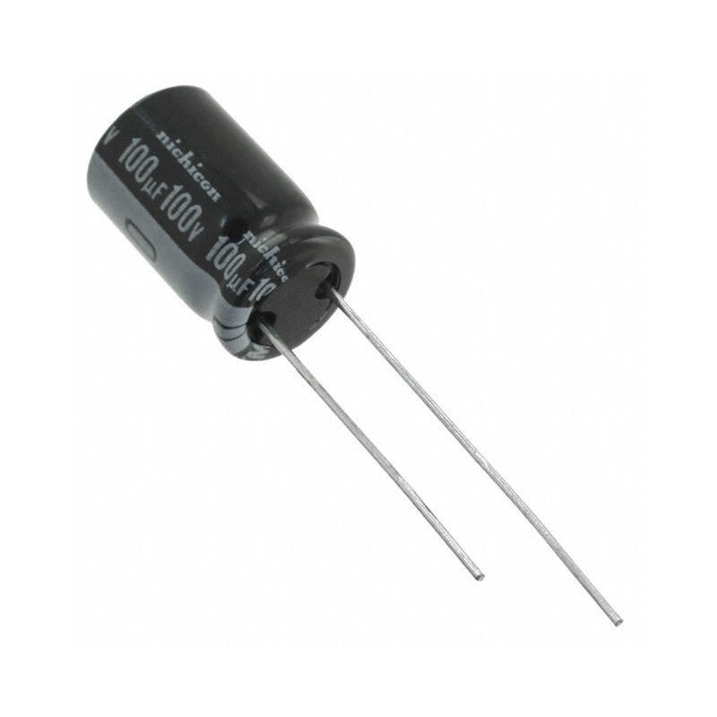 1 pcs : UVK2A101MPD - CAP ALUM 100UF 20% 100V RADIAL