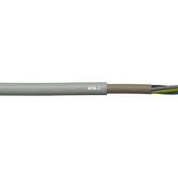 1 Reel of 50 M - Lapp 5 Core Power Cable, 4 mm², 50m, Grey PVC Sheath, 34 A, 500 V