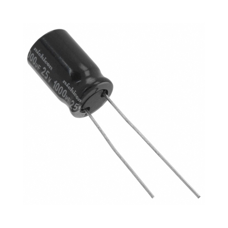 1 pcs : UVY1E102MPD - CAP ALUM 1000UF 20% 25V RADIAL