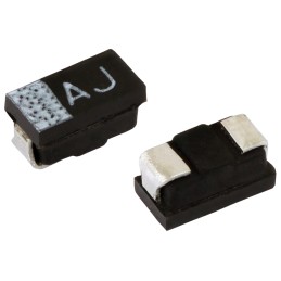 20 pcs - Vishay 2.2μF Tantalum Capacitor 10V dc, TMCJ Series