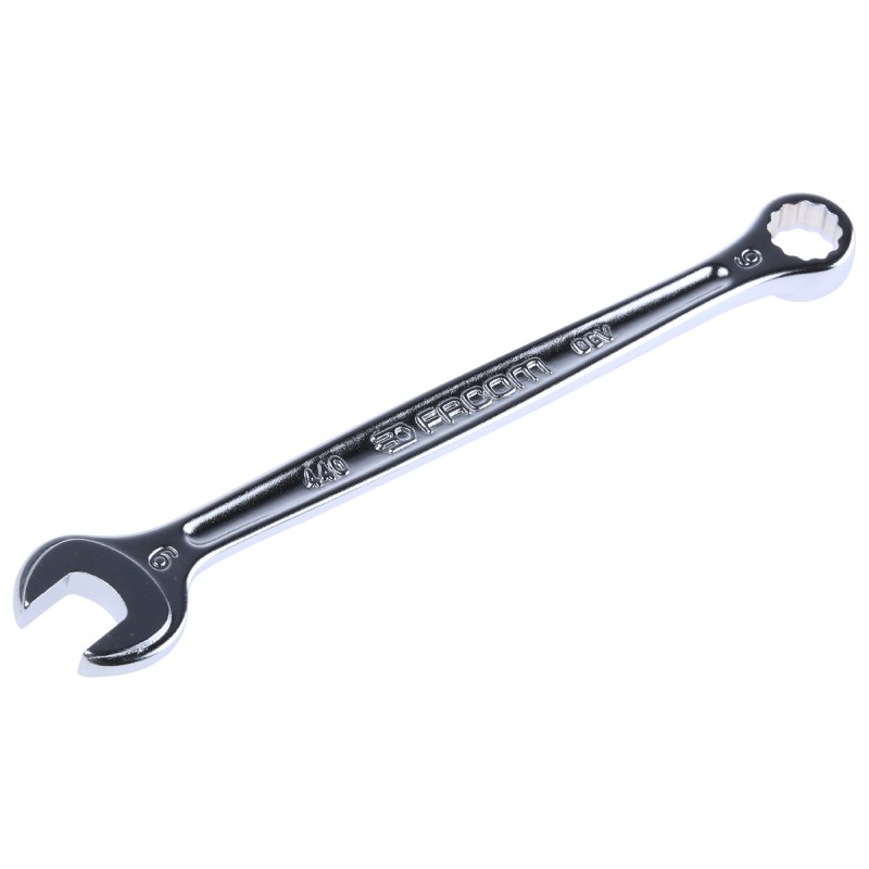 1 pcs - Facom Combination Spanner, 9mm, Metric, Double Ended, 138 mm Overall