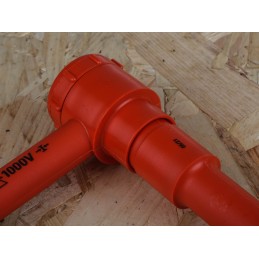 1 pcs - ITL Insulated Tools Ltd 19-Piece Imperial, Metric 1/2 in Standard Socket Set with Ratchet, 12 point, VDE/1000V