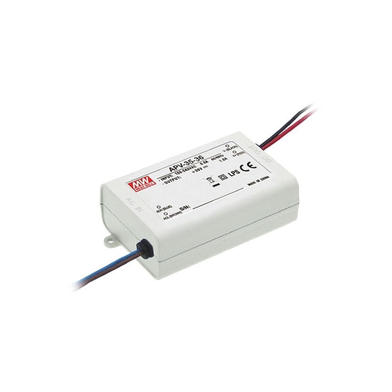 1 pcs - MEAN WELL LED Driver, 5V Output, 25W Output, 5A Output, Constant Voltage