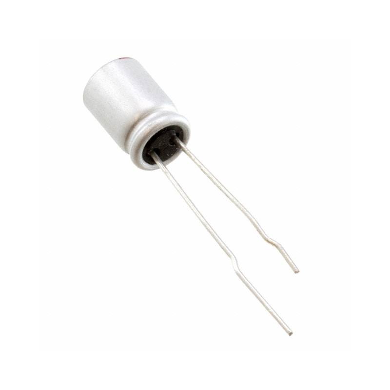1 pcs : RNU1C101MDS1JX - CAP ALUM POLY 100UF 20% 16V T/H