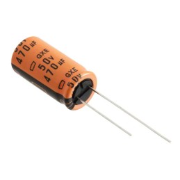 1 pcs : EGXE500ELL471MK25S - CAP ALUM 470UF 20% 50V RADIAL