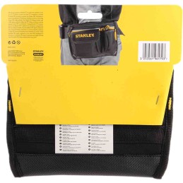 1 pcs - Stanley Tools 600 Denier Fabric, 3 Pocket Tool Belt Pouch