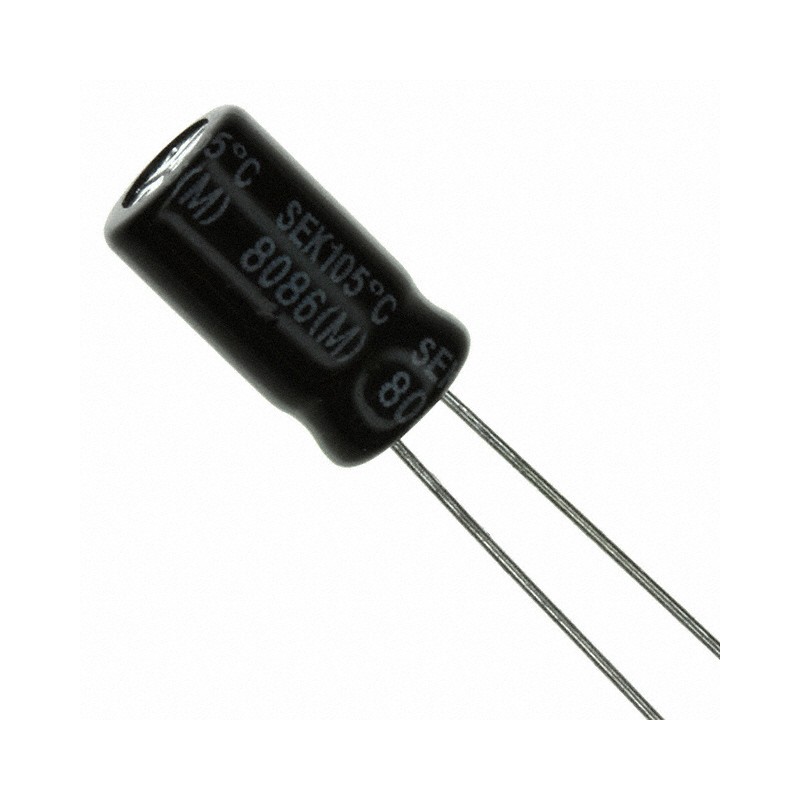 1 pcs : SEK100M100ST - CAP ALUM 10UF 20% 100V RADIAL