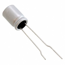 1 pcs : RNU0J221MDS1JX - CAP ALUM POLY 220UF 20% 6.3V T/H