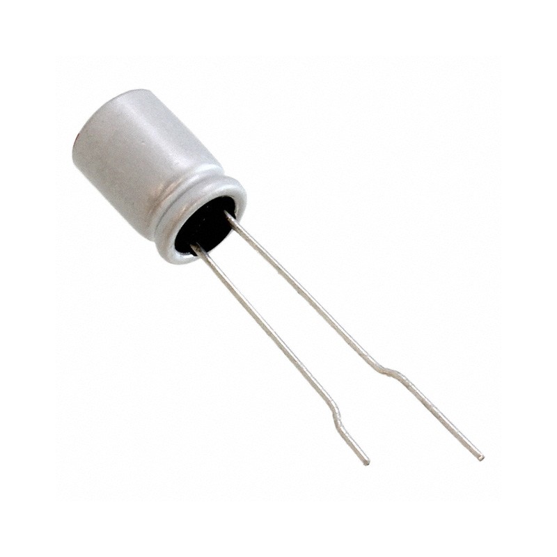 1 pcs : RNU0J221MDS1JX - CAP ALUM POLY 220UF 20% 6.3V T/H