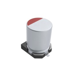 1 pcs : A765KN108M0JLAE012 - CAP ALUM POLY 1000UF 6.3V SMD