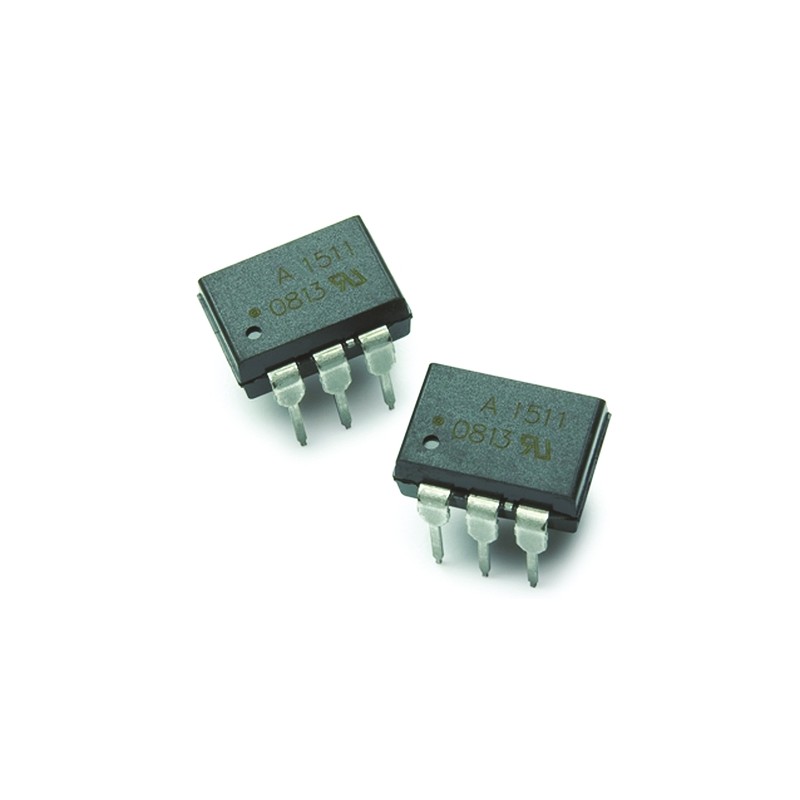 2 pcs - onsemi, FOD4218SV Triac Output Optocoupler, Surface Mount, 6-Pin DIP