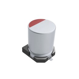 1 pcs : A767KN566M1VLAE031 - CAP ALUM POLY 56UF 20% 35V SMD