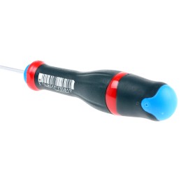 1 pcs - Facom Pozidriv Screwdriver, PZ0 Tip, 75 mm Blade, 178 mm Overall