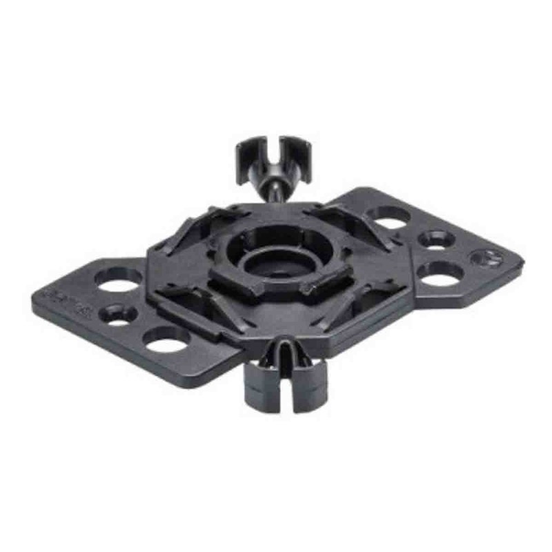 5 pcs - Wieland Black 2 way, 3 way, 5 way Gang Stainless Steel gesis GST18 Mounting Plate