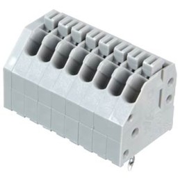 5 pcs - Wago 250 Series PCB Terminal Strip, 8-Pole, Female, 8-Way, PCB Mount, 2 (CSA) A, 4 (IEC/EN 60664-1) A, 5 (UL) A