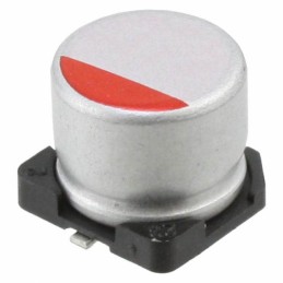 1 pcs : RHA0E681MCN1GS - CAP ALUM POLY 680UF 20% 2.5V SMD
