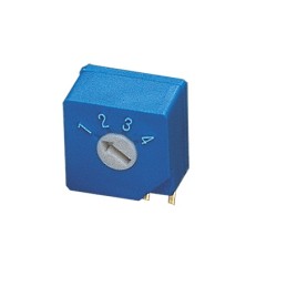 2 pcs - NIDEC COPAL ELECTRONICS GMBH Rotary Coded DIP Switch