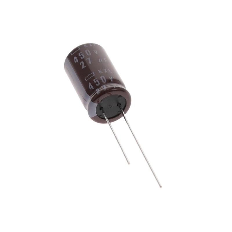 1 pcs : EKXL451ELL270MK20S - CAP ALUM 27UF 20% 450V RADIAL TH