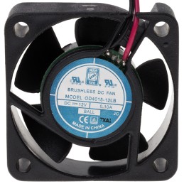 1 pcs - RS PRO Axial Fan, 12 V dc, DC Operation, 11.5m³/h, 1.2W, 52mA Max, IP55, 40 x 40 x 15mm