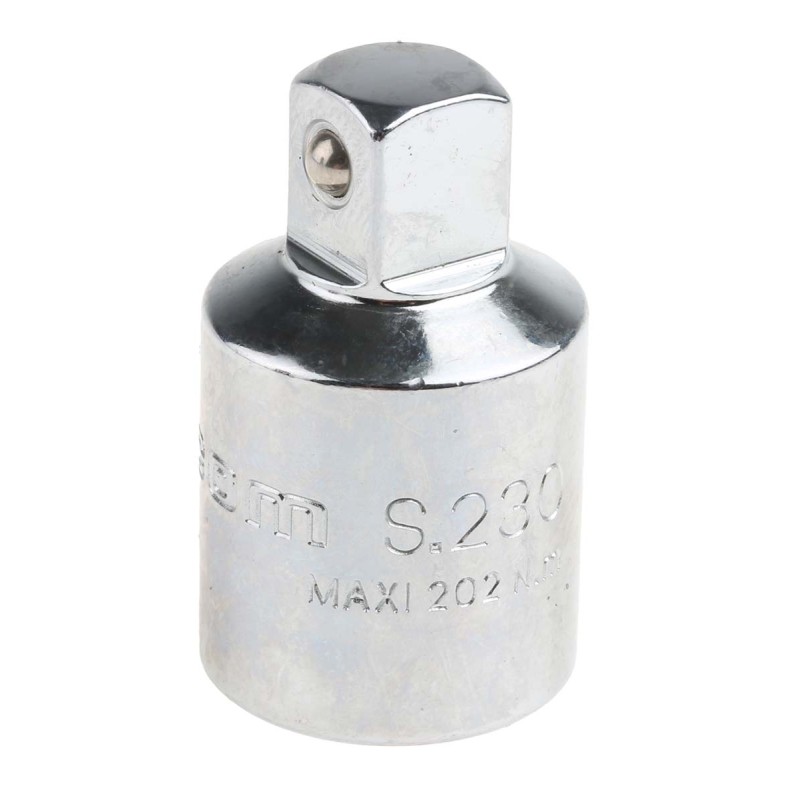 1 pcs - Facom 3/8 - 1/2 in Square Adapter, 33.5 mm Overall
