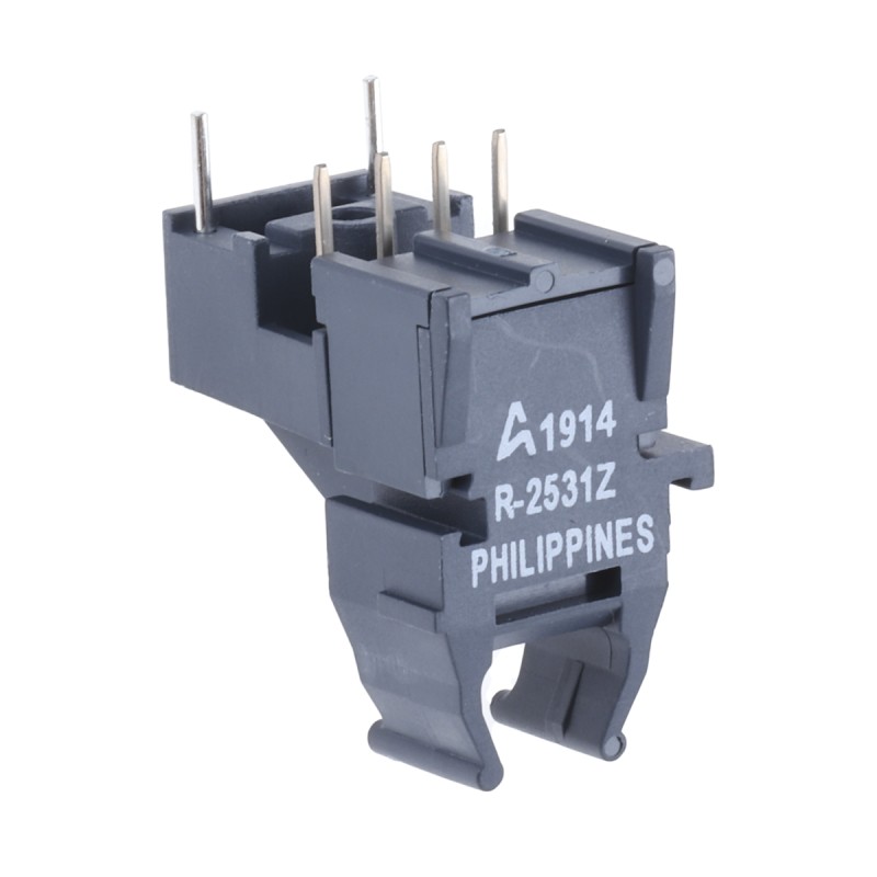 1 pcs - Broadcom HFBR-2531Z 5MBd 600nm Fibre Optic Receiver, Round, Push-in (V) Connector