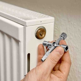 1 pcs - Knipex Diecast Zinc 10-way Control Cabinet Key