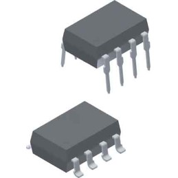 2 pcs - Vishay, VOR2142A8 MOSFET Output Optocoupler, Through Hole, 8-Pin DIP