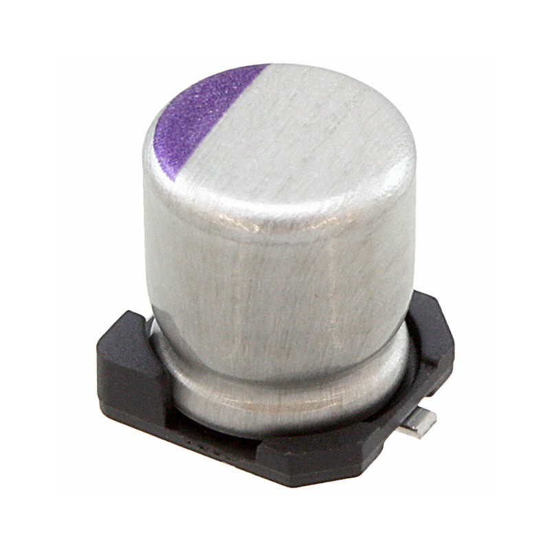 1 pcs : 16SVPA82MAA - CAP ALUM POLY 82UF 20% 16V SMD