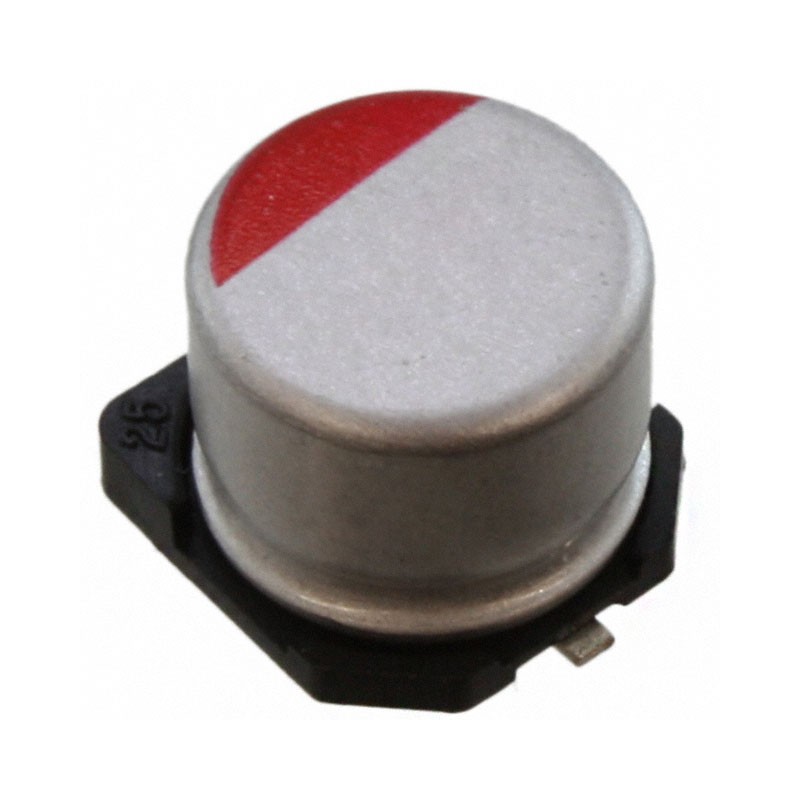 1 pcs : RHS1A151MCN1GS - CAP ALUM POLY 150UF 20% 10V SMD