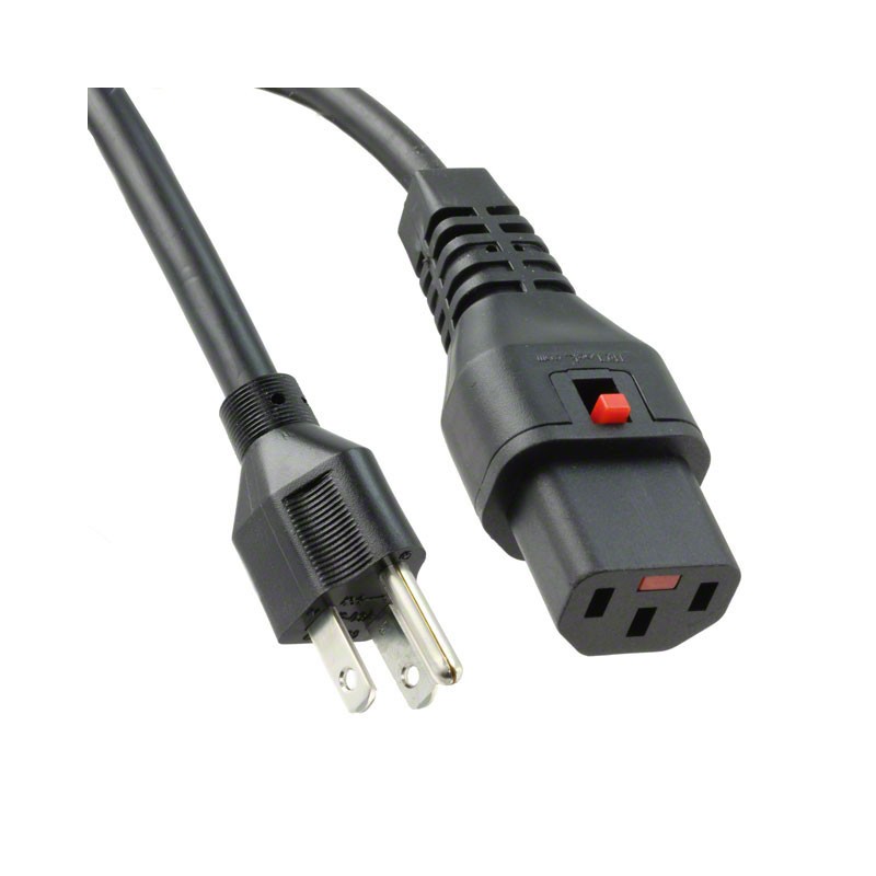 1 pcs : IL13-US1-SVT-3100-275 - CORD 18AWG NEMA5-15P - IEC320 9'