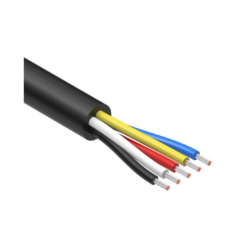 1 pcs : 30-01280 - CABLE 5COND 22AWG BLACK 5M