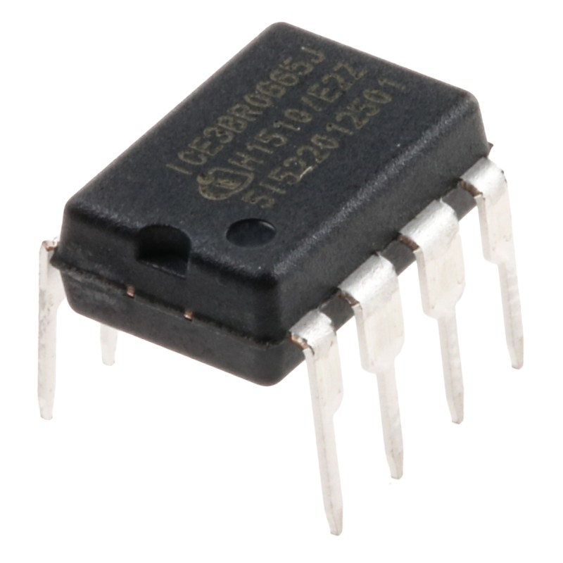 2 pcs - Infineon ICE3BR0665JXKLA1, PWM Controller, 27 V, 65 kHz 8-Pin, DIP