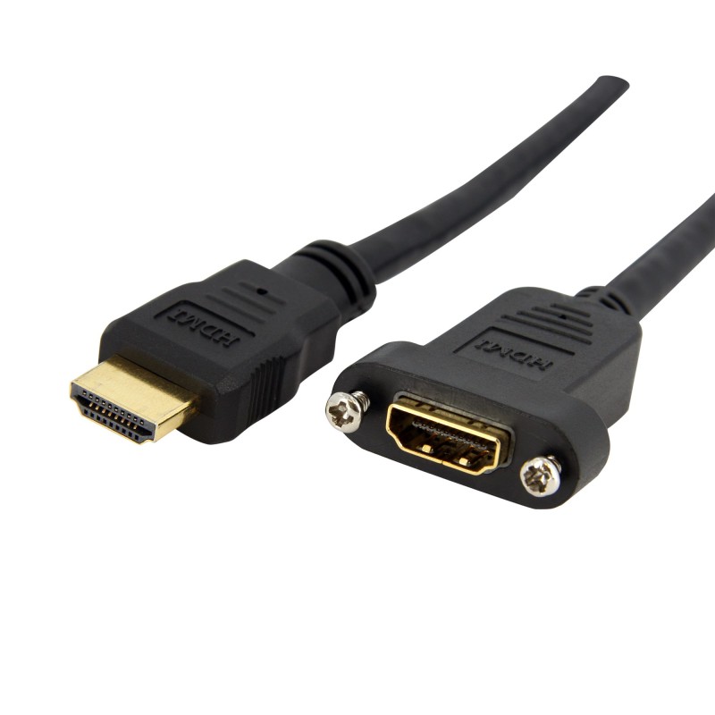 1 pcs : HDMIPNLFM3 - 3 FT HIGH SPEED HDMI CABLE FOR P
