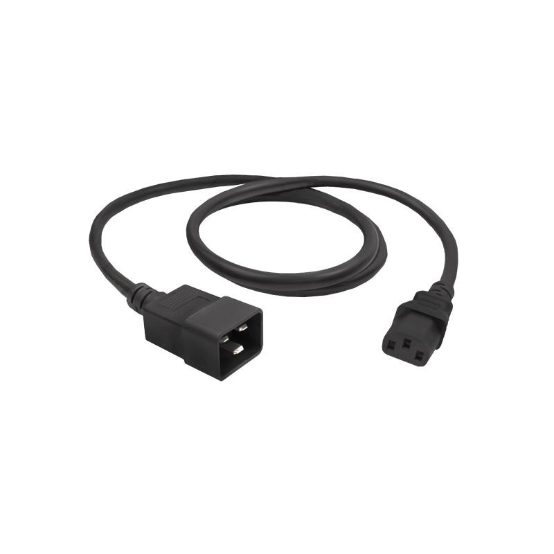 1 pcs : PC-BCK010F - POWER CORD IEC320 C13 / C20 10FT