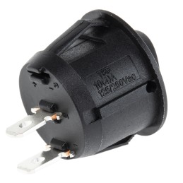 2 pcs - C & K SPST, On-None-Off Rocker Switch