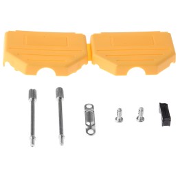 5 pcs - MH Connectors MHDPPK-SLIM Series Polyamide D Sub Backshell, 25 Way, Strain Relief