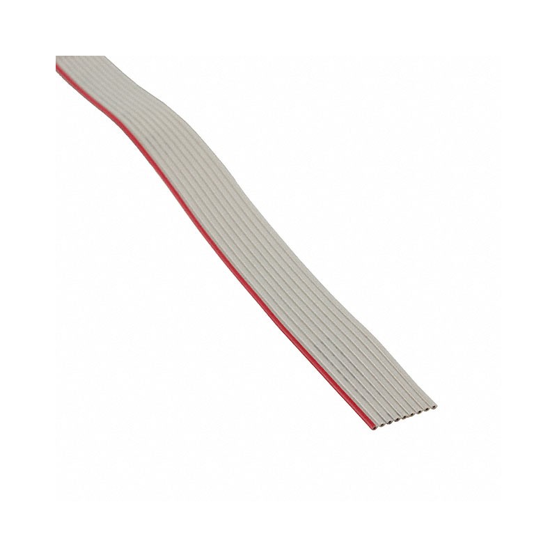 10 pcs : 63910915521CAB - CBL RIBN 9COND 0.05 GRAY 3.28'