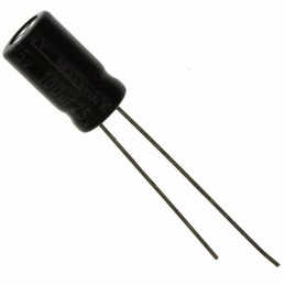 1 pcs : SEK101M025ST - CAP ALUM 100UF 20% 25V RADIAL