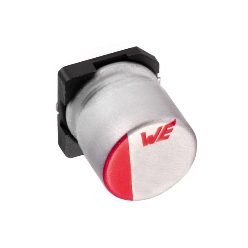 1 pcs : 875115150004 - CAP ALUM POLY 390UF 20% 6.3V SMD