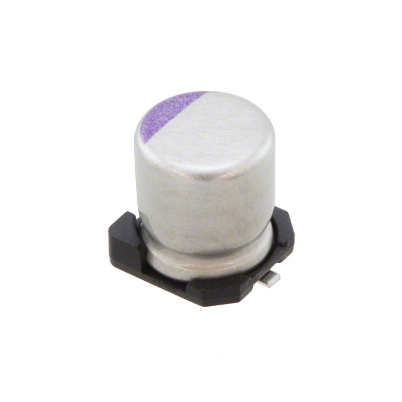 1 pcs : 16SVP22M - CAP ALUM POLY 22UF 20% 16V SMD