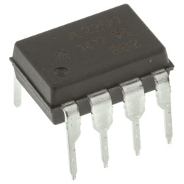 1 pcs - Broadcom, HCPL-2200-000E DC Input Logic Gate Output Optocoupler, Through Hole, 8-Pin DIP