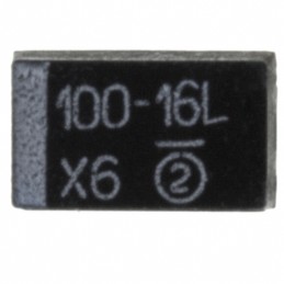 1 pcs : 593D107X9016E2TE3 - CAP TANT 100UF 10% 16V 2917