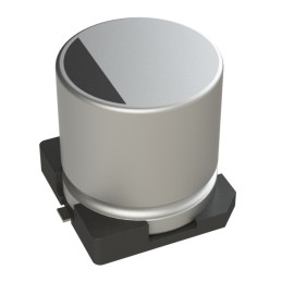 1 pcs : 63TLV100M10X10.5 - CAP ALUM 100UF 20% 63V SMD