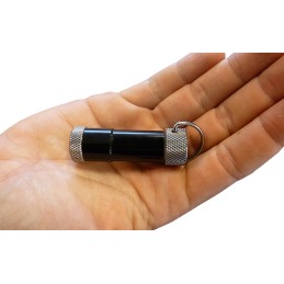 1 pcs - RS PRO LED Keyring Torch Black 10 lm, 53 mm