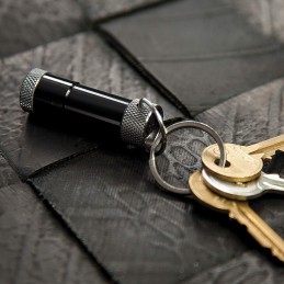 1 pcs - RS PRO LED Keyring Torch Black 10 lm, 53 mm