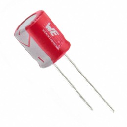 1 pcs : 870135373001 - CAP ALUM POLY 100UF 20% 16V T/H