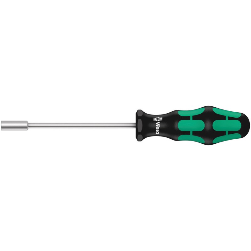 1 pcs - Wera Hex Nut Driver, 125 mm Blade, 230 mm Overall